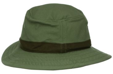 Image of ExOfficio Bugsaway Canvas Brim Hat - Men's -Dusty Olive-S/M