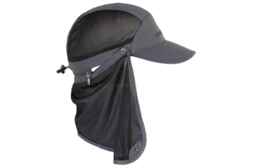 Image of ExOfficio BugsAway Cape Hat-Dark Pebble-S/M
