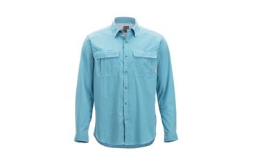 Image of ExOfficio BugsAway Halo Check Long Sleeve - Men's, Dk Navy Check, Extra Large, 1101-2856-Dk Navy Check-XL