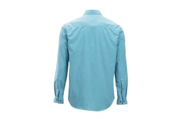 Image of ExOfficio BugsAway Halo Check Long Sleeve - Men's, Dk Navy Check, Medium, 1101-2856-Dk Navy Check-M