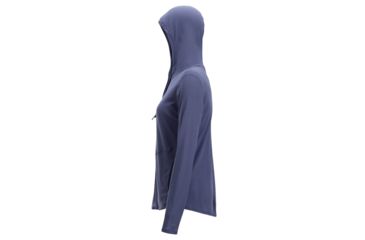 Image of ExOfficio BugsAway Lumen Full Zip Hoody - Women's, Blue Heron, S, 21113285-5016-S