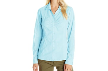 Image of ExOfficio BugsAway Marigold Long Sleeve - Women's-Tropez-Medium