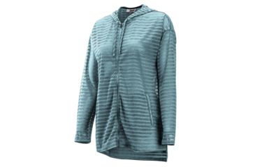 Image of ExOfficio BugsAway Modena Hoody - Women's, Algiers Blue, L, 21113080-5328-L