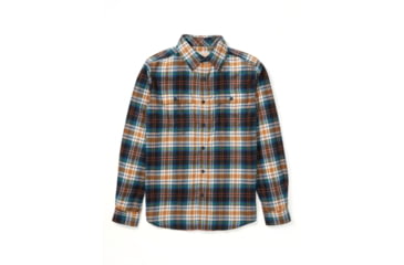 Image of ExOfficio BugsAway Redding Midweight Flannel Long Sleeve - Mens, Black, Small, 1101-3352-9999-S