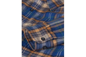 Image of ExOfficio BugsAway Redding Midweight Flannel Long Sleeve - Mens, Navy, Extra Large, 1101-3352-5600-XL