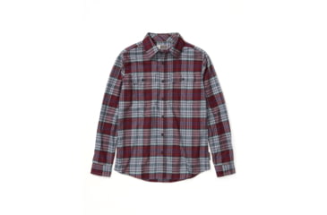 Image of ExOfficio BugsAway Redding Midweight Flannel Long Sleeve - Mens, Vineyard, Extra Large, 1101-3352-3603-XL