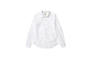 Image of ExOfficio BugsAway Rhyolite Long Sleeve - Womens, White, Large, 2101-3438-1000-L