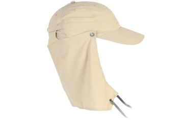 Image of ExOfficio BugsAway Sol Cool Cape Hat-Lt Khaki-L/XL