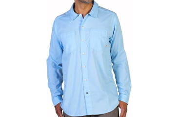 Image of ExOfficio Bugsaway Talisman Longsleeve Shirt-Lt Lapis-Medium