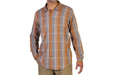 Image of ExOfficio Bugsaway Talisman Longsleeve Shirt - Men's-Spice-Large