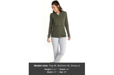 Image of ExOfficio BugsAway Tecopa Long Sleeve - Womens, Nori, Extra Large, 2101-3439-6801-XL