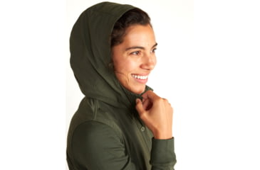 Image of ExOfficio BugsAway Tecopa Long Sleeve - Womens, Nori, Extra Large, 2101-3439-6801-XL