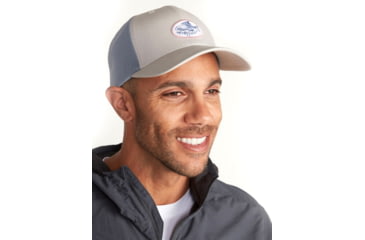 Image of ExOfficio BugsAway Trucker, Platinum/Storm, One Size, 3151-6690-1622-ONE