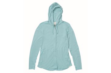 Image of ExOfficio Demo, BA Lumen Full Zip Hoody - Women's, Trellis, Medium, 2111-3285-TRL-M-DM