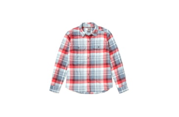 Image of ExOfficio Demo, BA Redding Mdwt Flannel Long Sleeve - Womens, Corydalis Blue, Medium, 2101-3365-CRDALSBL-M-DM