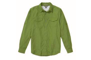 Image of ExOfficio Demo, Estacado Long Sleeve Shirt - Men's, Alpine Green, Medium, 1001-3246-AG-M-DM