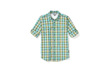 Image of ExOfficio Demo, Estacado Long Sleeve Shirt - Mens, Ponderosa, Medium, 1001-3246-PNDRSA-M-DM