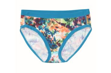 Image of ExOfficio Demo, GNG Sprt Msh Printed Bikini - Women's, Pretty Palmy, Medium, 2245-3046-PrtPlm-M-DM