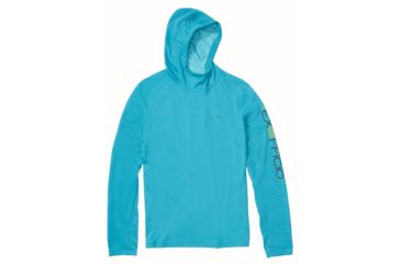 Image of ExOfficio Demo, Hyalite Hoody - Men's, Algiers Blue, Medium, 1011-3253-AlgiersBl-M-DM