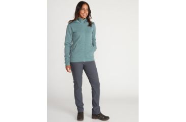 Image of ExOfficio Demo, Kalmai Hoody - Women's, Trellis Heather, Medium, 2017-3367-TRLHTHR-M-DM