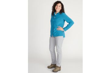 Image of ExOfficio Demo, Kizmet Long Sleeve Shirt - Women's, Atlantic, Medium, 2001-3197-ATLTIC-M-DM