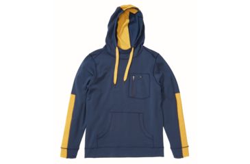 Image of ExOfficio Demo, Montauk Hoody - Men's, Navy, Medium, 1011-3314-Navy-M-DM