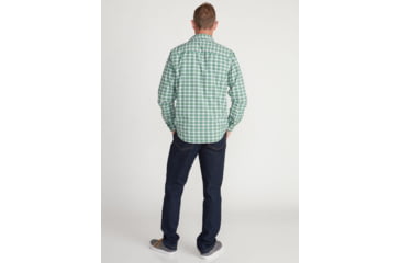 Image of ExOfficio Demo, Tellico Long Sleeve Shirt - Mens, Alpine Green, Medium, 1001-3247-AG-M-DM