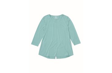 Image of ExOfficio Demo, Wanderlux 3/4 Sleeve Shirt - Womens, Trellis, Medium, 2011-3084-TRL-M-DM
