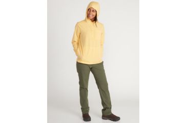 Image of ExOfficio Demo, Wimico Hoody - Women's, Amber Yellow, Medium, 2001-3317-AMBYLW-M-DM