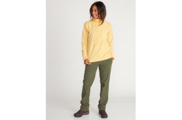 Image of ExOfficio Demo, Wimico Hoody - Women's, Amber Yellow, Medium, 2001-3317-AMBYLW-M-DM