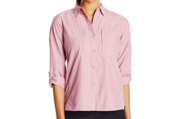 Image of ExOfficio Dryflylite Long Sleeve Shirt - Women's-Fondant-Large