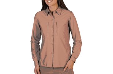 Image of Dryflylite Long Sleeve Shirt - Womens-Botanic-X-Small