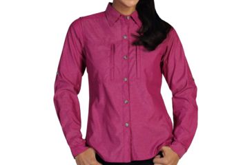 Image of Dryflylite Long Sleeve Shirt - Womens-Dazzle-Small