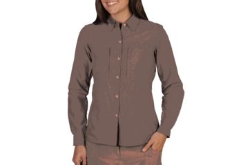 Image of Dryflylite Long Sleeve Shirt - Womens-Dusk-Large