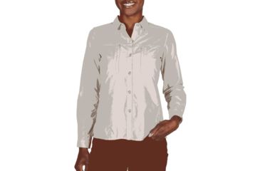 Image of Dryflylite Long Sleeve Shirt - Womens-Tropez-Medium