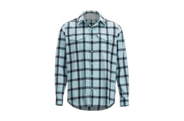 Image of ExOfficio Estacado Long Sleeve, Air Blue, S, 1001-3246-5010-S