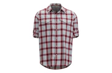 Image of ExOfficio Estacado Long Sleeve, Oyster, S, 1001-3246-9210-S