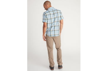 Image of ExOfficio Estacado Short Sleeve Shirt - Mens, Clear Blue, Large, 1002-3249-5440-L