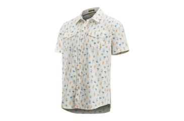 Image of ExOfficio Estacado Short Sleeve, Vellum Fly, M, 10023249-1308-M