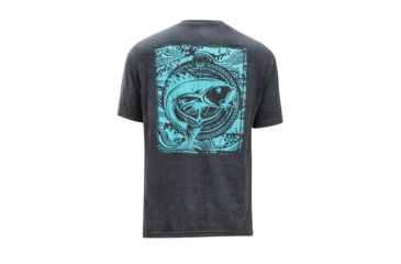 Image of ExOfficio Excursion Short Sleeve Tee, Charcoal Heather, M, 10123274-9300-M