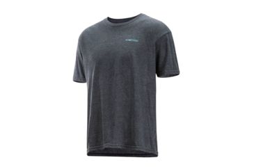 Image of ExOfficio Excursion Short Sleeve Tee, Charcoal Heather, M, 10123274-9300-M