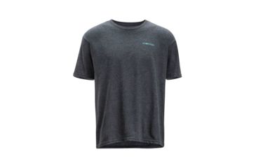 Image of ExOfficio Excursion Short Sleeve Tee, Charcoal Heather, M, 10123274-9300-M