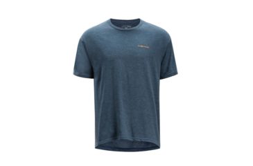 Image of ExOfficio Excursion Short Sleeve Tee, Navy Heather, M, 10123274-5640-M
