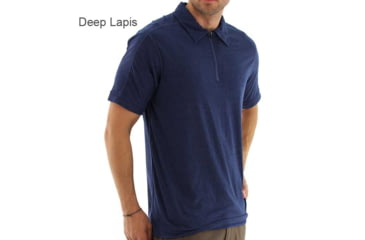 Image of ExOfficio ExO Dri Zip Cricket SS - Dk Charcoal XXL