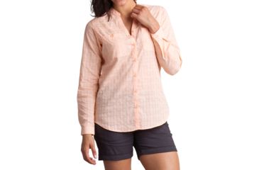 Image of ExOfficio Fresco Long Sleeve - Women's-Sunrise-Medium