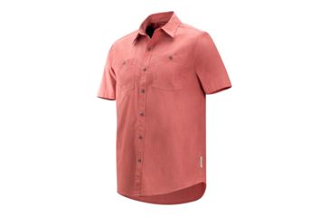 Image of ExOfficio Gaillac Short Sleeve, Retro Red, S, 10023342-3173-S