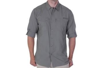 Image of ExOfficio Geotrek'r Field Long Sleeve Shirt - Men's-Small-Sage
