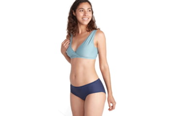 Image of ExOfficio Give-N-Go 2.0 Bralette - Womens, Smoke Blue, Large, 22423468-16271-L