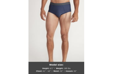 Image of ExOfficio Give-N-Go 2.0 Brief - Mens, Navy, Small, 1241-6691-5600-S