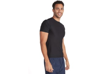Image of ExOfficio Give-N-Go 2.0 Crew Neck Tee - Mens, Black, Small, 12426696-9999-S